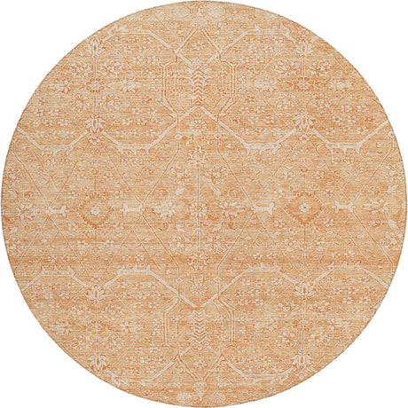 Dalyn Solace SL12 Salmon Rug round rug