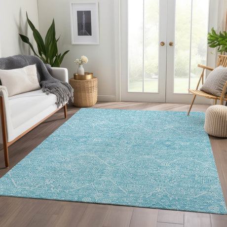 Dalyn Solace SL12 Sky Rug shown in a room