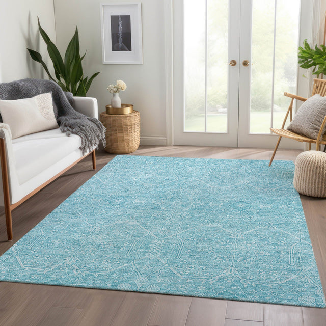 Dalyn Solace SL12 Sky Rug shown in a room