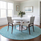 Dalyn Solace SL12 Sky Rug shown in a room