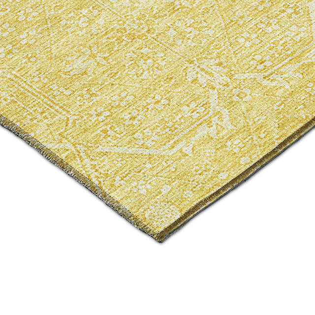 Dalyn Solace SL12 Yellow Rug corner detail