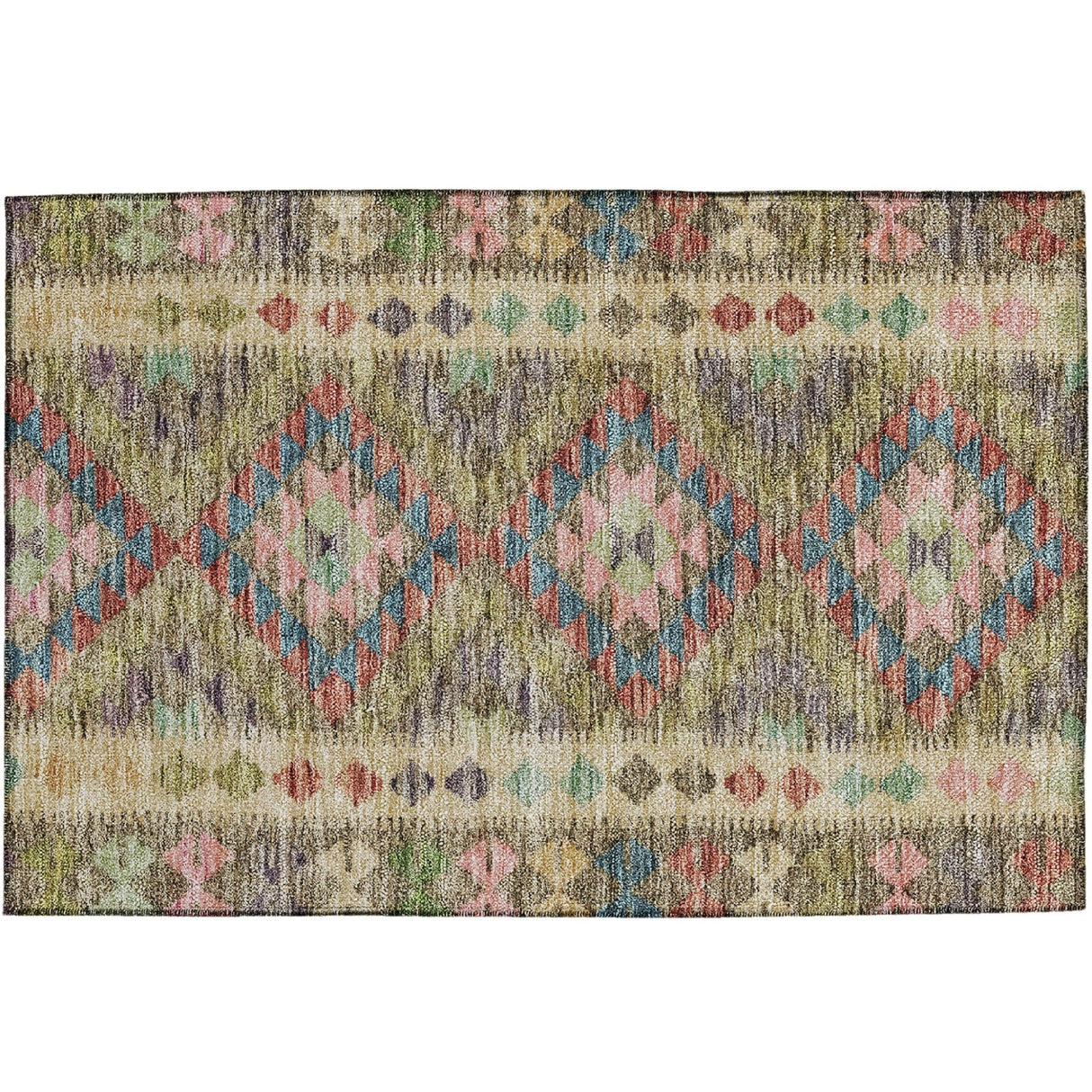 Dalyn Solace SL13 Green Rug rectangular rug