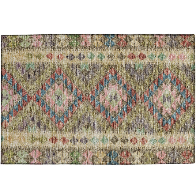 Dalyn Solace SL13 Green Rug rectangular rug