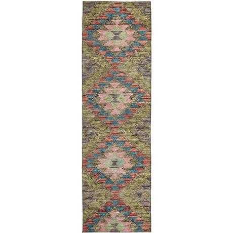 Dalyn Solace SL13 Green Rug runner rug