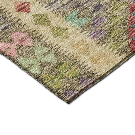 Dalyn Solace SL13 Green Rug corner detail