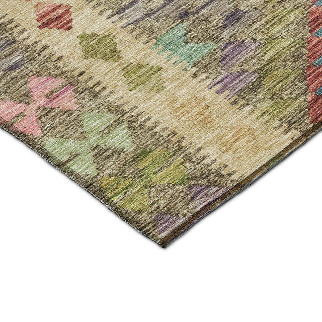 Dalyn Solace SL13 Green Rug corner detail
