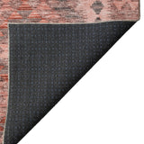 Dalyn Solace SL13 Terracotta Rug backing detail