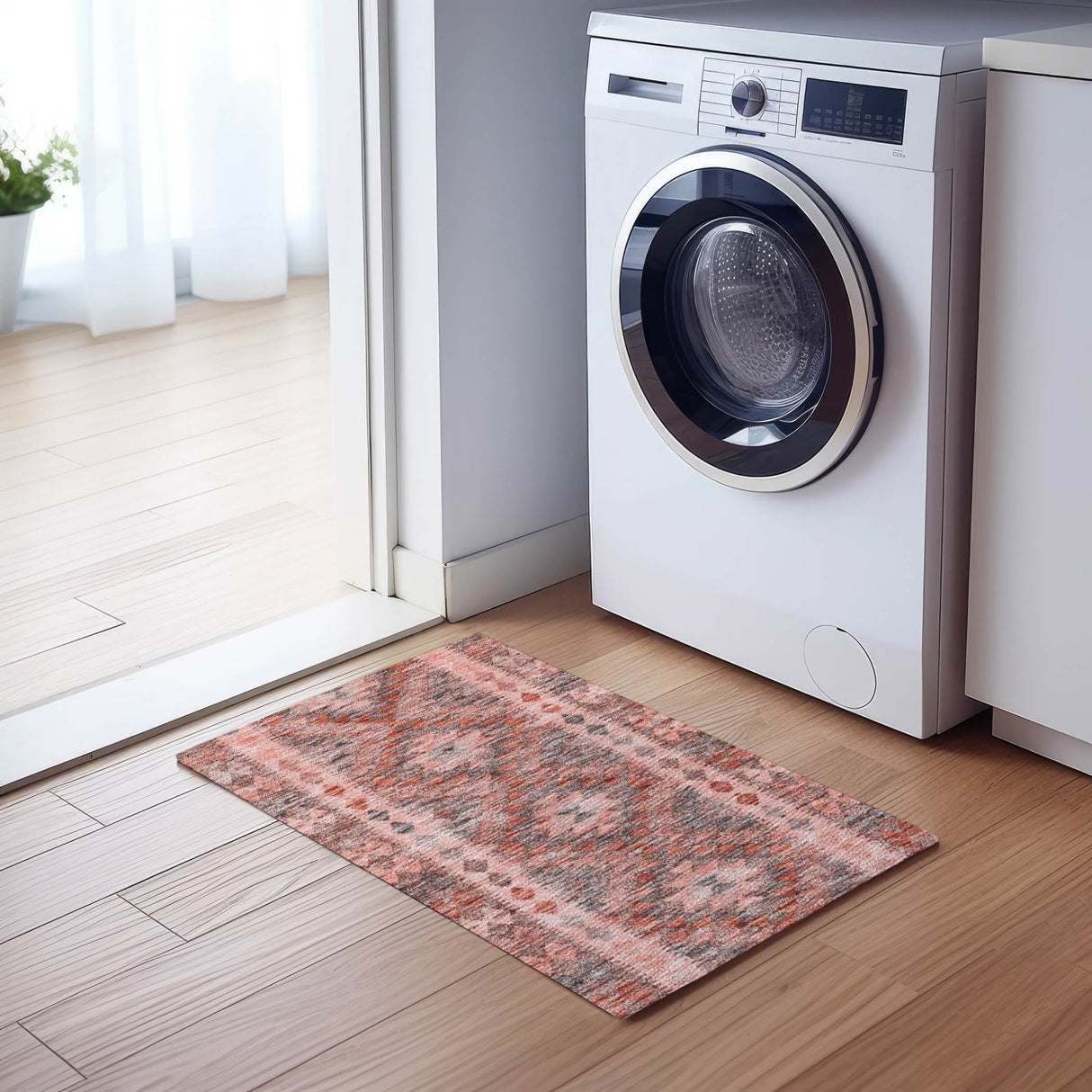 Dalyn Solace SL13 Terracotta Rug shown in a room