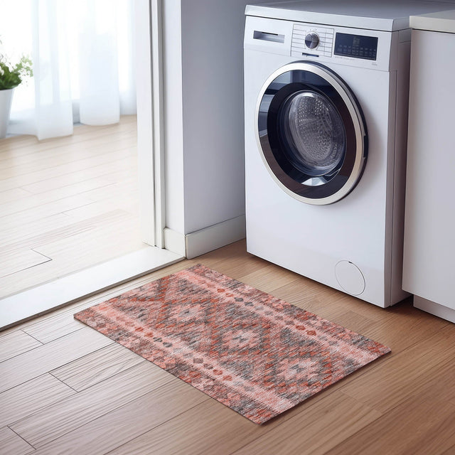 Dalyn Solace SL13 Terracotta Rug shown in a room