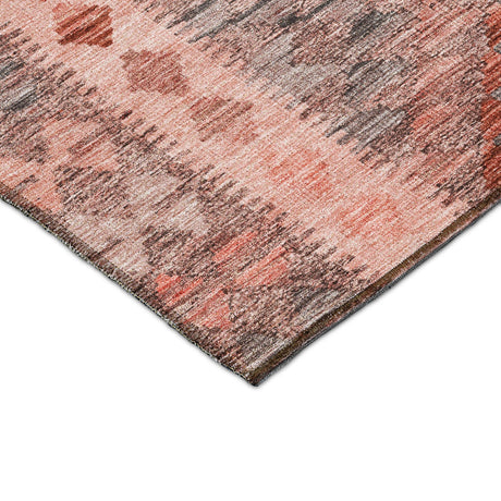Dalyn Solace SL13 Terracotta Rug corner detail