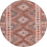 Dalyn Solace SL13 Terracotta Rug round rug