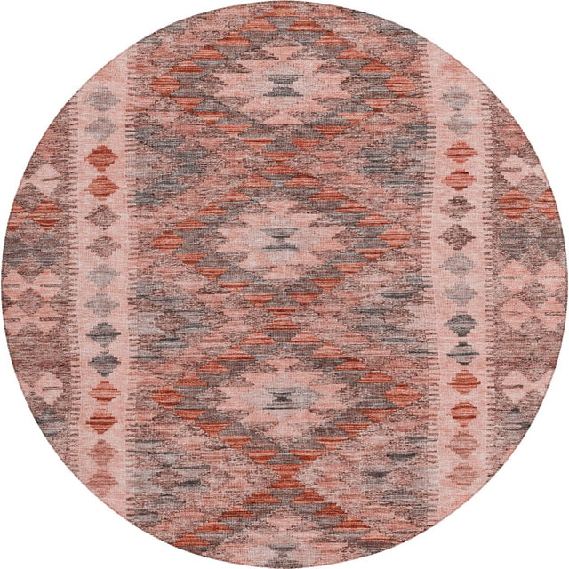 Dalyn Solace SL13 Terracotta Rug round rug