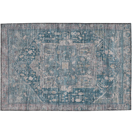Dalyn Solace SL14 Blue Rug rectangular rug