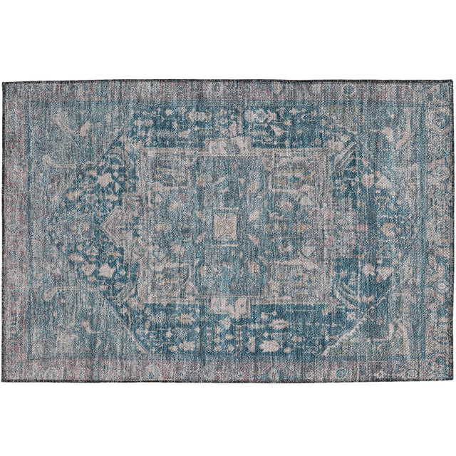 Dalyn Solace SL14 Blue Rug rectangular rug