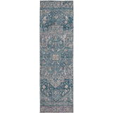 Dalyn Solace SL14 Blue Rug runner rug