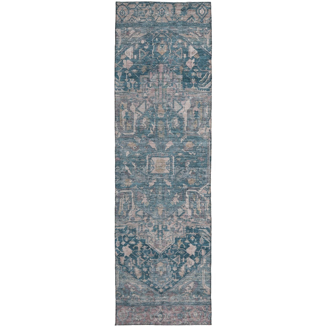 Dalyn Solace SL14 Blue Rug runner rug