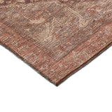 Dalyn Solace SL14 Burgundy Rug corner detail