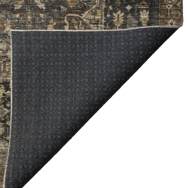 Dalyn Solace SL14 Charcoal Rug backing detail
