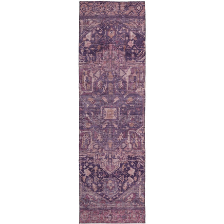 Dalyn Solace SL14 Eggplant Rug runner rug