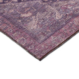 Dalyn Solace SL14 Eggplant Rug corner detail