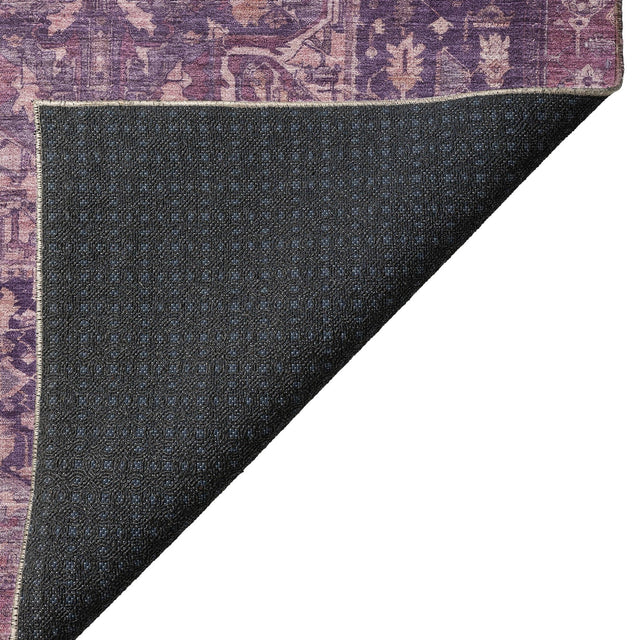 Dalyn Solace SL14 Eggplant Rug backing detail
