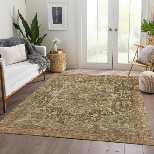 Dalyn Solace SL14 Fern Rug shown in a room
