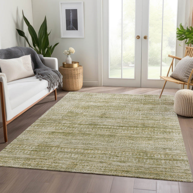Dalyn Solace SL3 Aloe Rug shown in a room