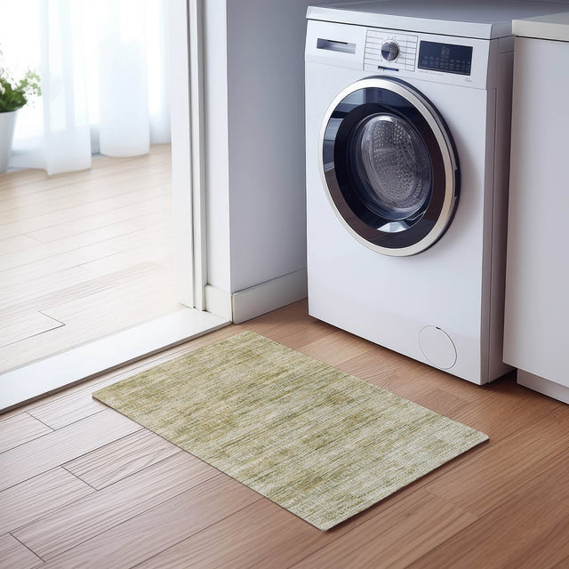 Dalyn Solace SL3 Aloe Rug shown in a room