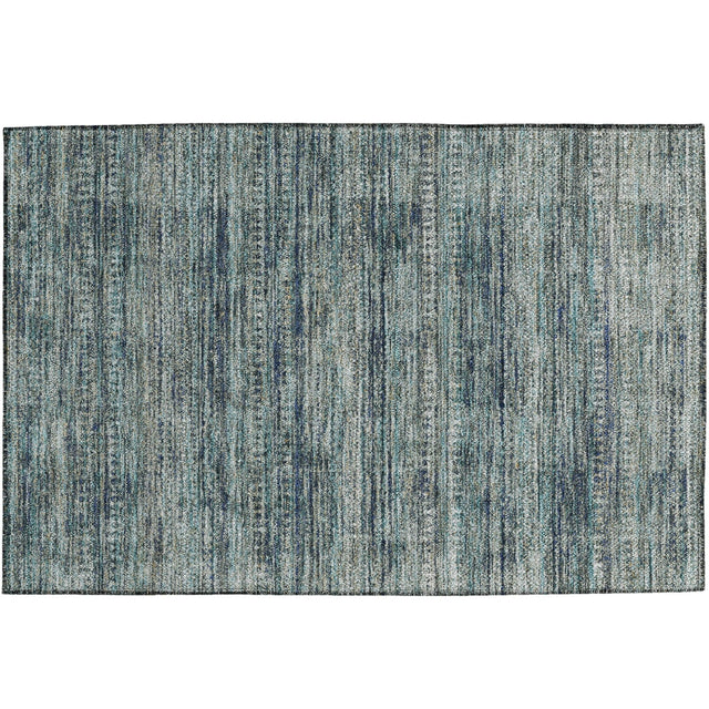 Dalyn Solace SL3 Teal Rug rectangular rug