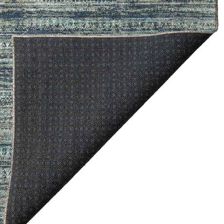 Dalyn Solace SL3 Teal Rug backing detail