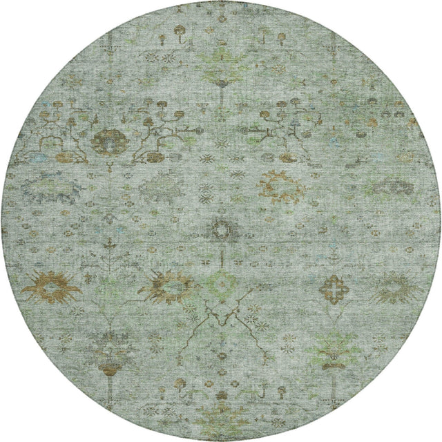 Dalyn Solace SL4 Aloe Rug round rug