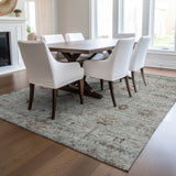 Dalyn Solace SL4 Gray Rug shown in a room