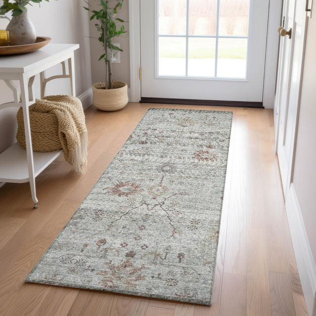 Dalyn Solace SL4 Gray Rug shown in a room