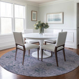 Dalyn Solace SL4 Lavender Rug shown in a room