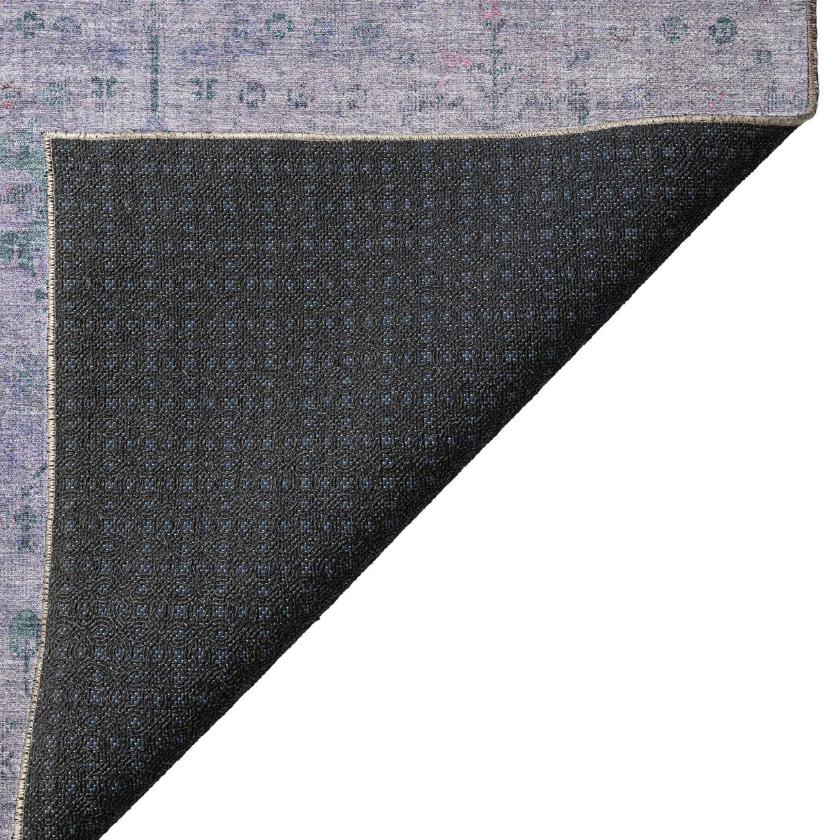 Dalyn Solace SL4 Lavender Rug backing detail