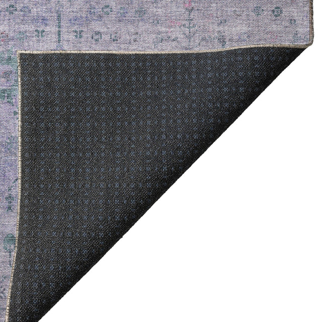 Dalyn Solace SL4 Lavender Rug backing detail