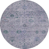 Dalyn Solace SL4 Lavender Rug round rug