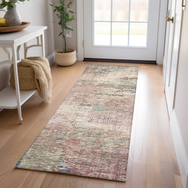 Dalyn Solace SL5 Blush Rug shown in a room