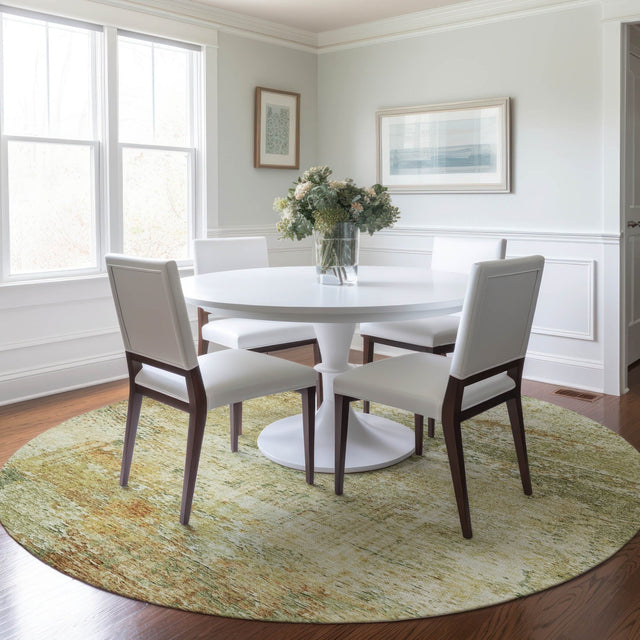 Dalyn Solace SL5 Fern Rug shown in a room