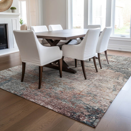 Dalyn Solace SL5 Gray Rug shown in a room