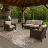 Dalyn Solace SL5 Gray Rug outdoor lifestyle image