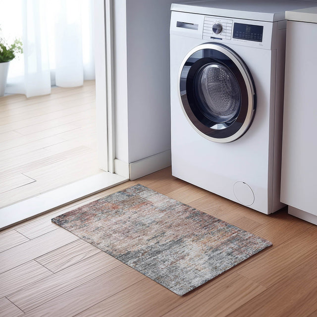 Dalyn Solace SL5 Gray Rug shown in a room