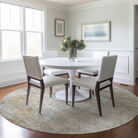 Dalyn Solace SL5 Linen Rug shown in a room