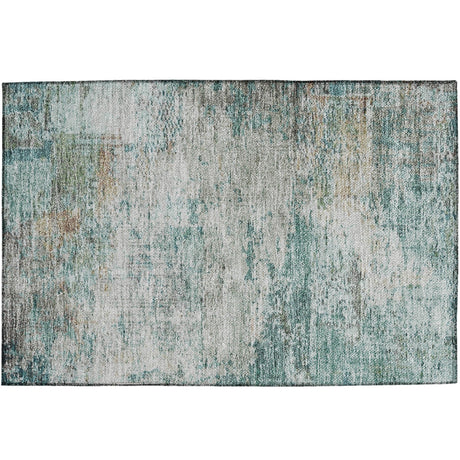 Dalyn Solace SL5 Teal Rug rectangular rug