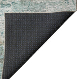 Dalyn Solace SL5 Teal Rug backing detail