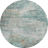 Dalyn Solace SL5 Teal Rug round rug