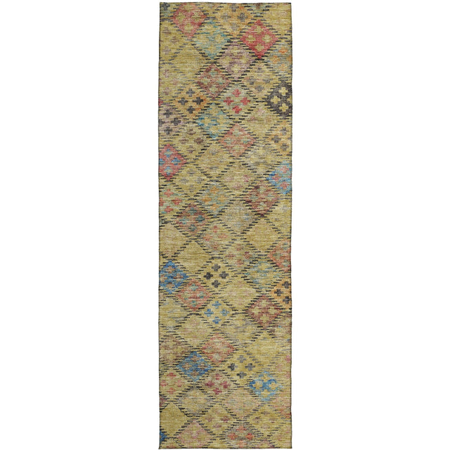 Dalyn Solace SL6 Gold Rug runner rug
