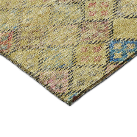 Dalyn Solace SL6 Gold Rug corner detail