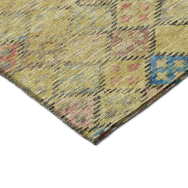 Dalyn Solace SL6 Gold Rug corner detail