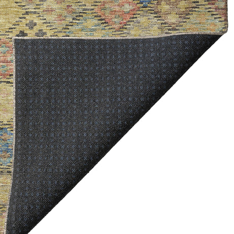 Dalyn Solace SL6 Gold Rug backing detail